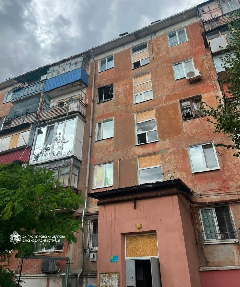 Обстрелы Днепропетровской области
