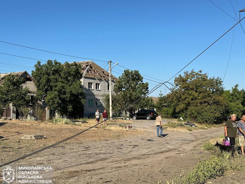 Shelling of Mykolaiv on 2 August