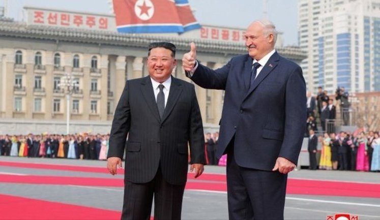 Лукашенко в Пхеньяне заключил соглашение с Ким Чен Ыном о партнерстве