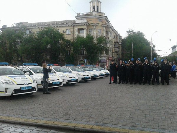 мариуполь полиция присяга патрульная