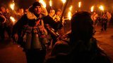 Факельное шествие в Болгарии: в "старый-новый" год в - овечьих шкурах. ФОТОрепортаж
