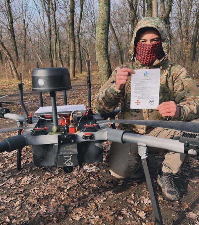 Дрони ГУР доставили листівки окупантам