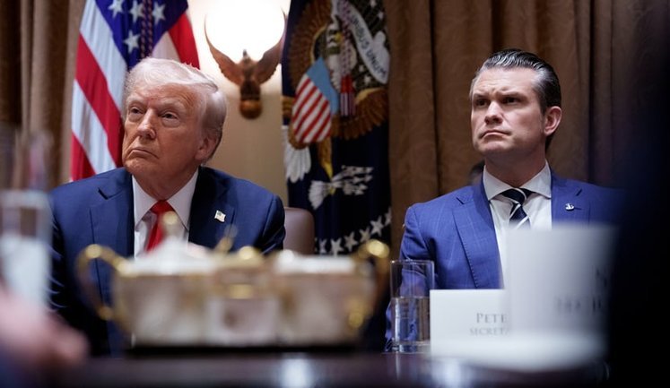 Трамп поручил Пентагону подготовить меры сдерживания России и Китая, - Хегсет