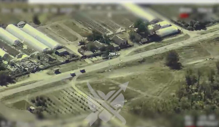 Two Russian "loaves" collided at high speed and plunged into ditch. VIDEO