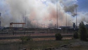Пожарные остановили распространение огня в Чернобыльской зоне, - ГСЧС