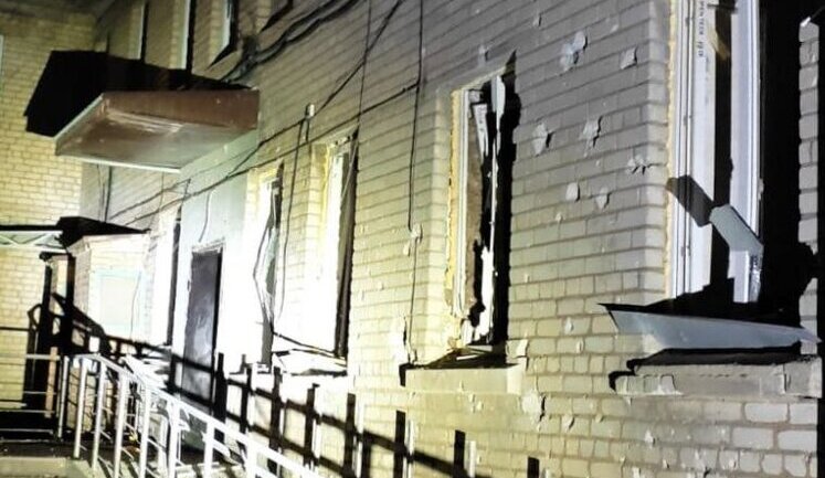 At night, enemy shelled Nikopol with rocket artillery, man was wounded. PHOTOS