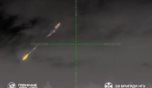 Українські захисники 19-ї бригади НГУ збили 19 "Шахедів" під час масованої атаки РФ. ВIДЕО