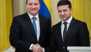 Зеленський попросив Швецію допомогти з відновленням інфраструктури Донбасу