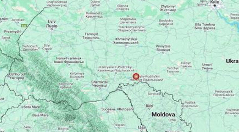 землетрус у Черновицькій області
