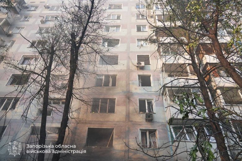 Удари РФ по Запоріжжю