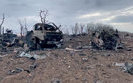 Спалена техніка ворога на околицях Миколаєва. ВIДЕО