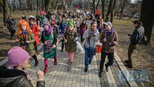 В Киеве феминистки провели свою акцию. ФОТОрепортаж