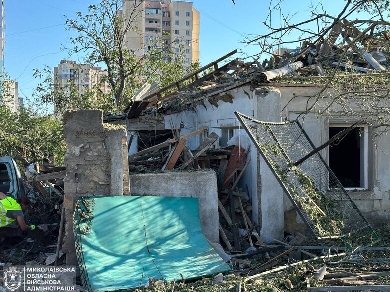 Shelling of Mykolaiv on 2 August
