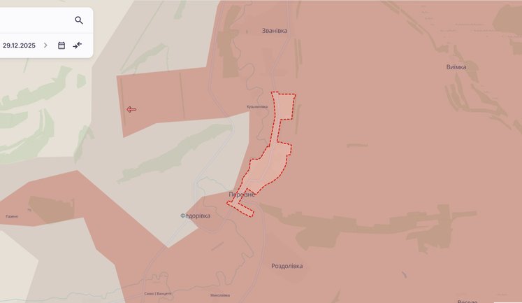 Ворог окупував Пазено, Переїзне та Кузьминівку на Донеччині і має просування поблизу Андріївки і в Мирнограді, - DeepState. КАРТА