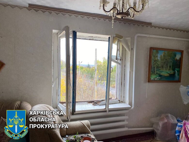Consequences of enemy air strike on Kupiansk district: houses and private enterprise damaged 05