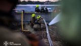 Горіло підприємство на Полтавщині через атаку РФ