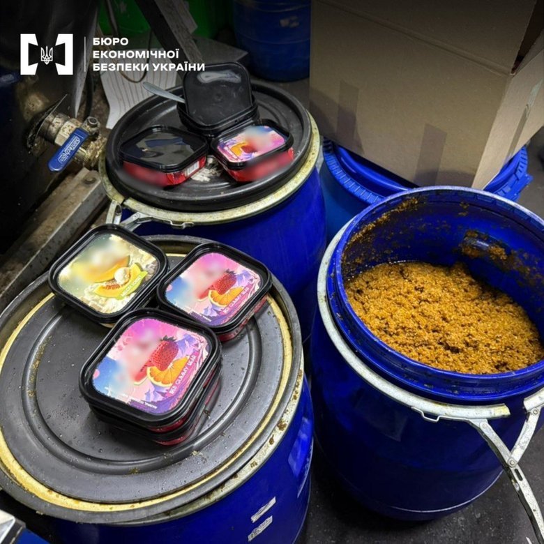 БЕБ викрило цех із виготовлення тютюну для кальяну на Волині