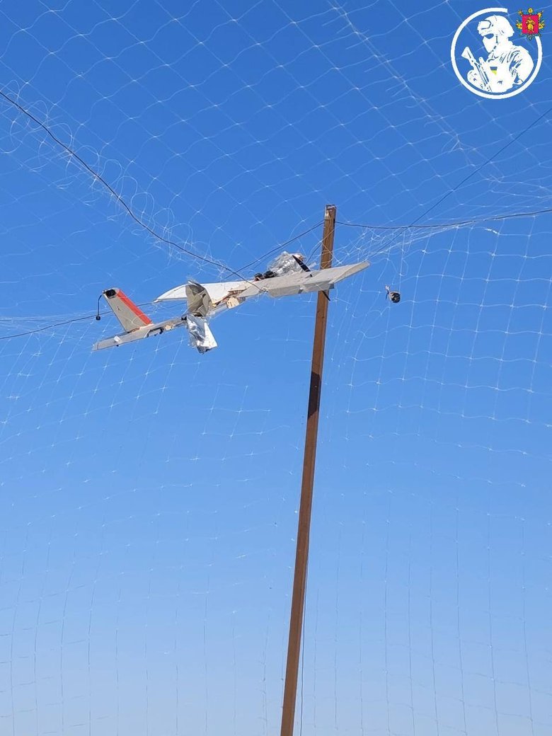 БПЛА "Молнія" потрапив в антидронову пастку