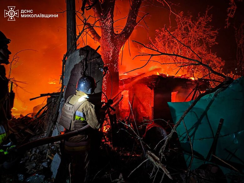 shelling of Mykolaiv