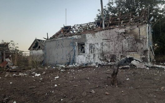 Shelling of Zaporizhzhia region