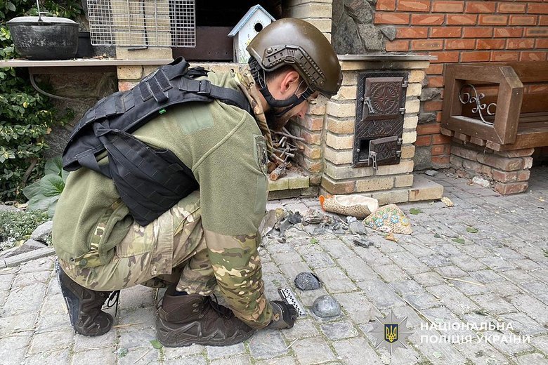 У Кременчуці виявлено уламки ракети