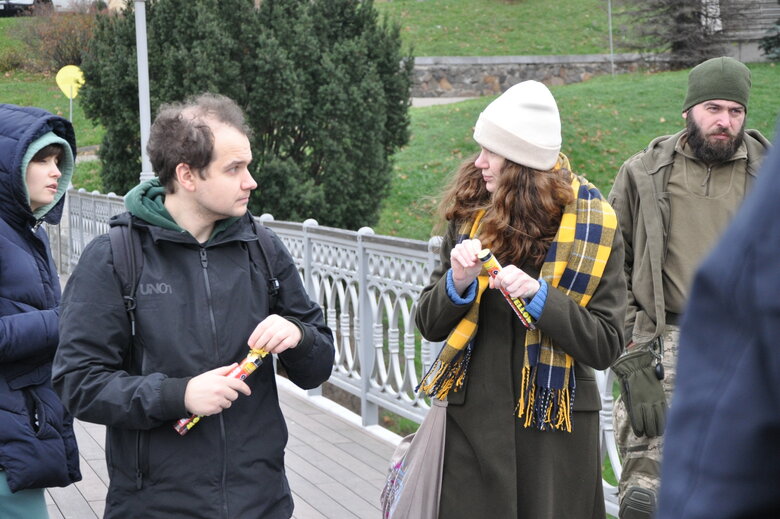 Пам’ять воїна та активіста Сергія Федорівського, який боронив Київщину та Харківщину, вшанували у Києві 01