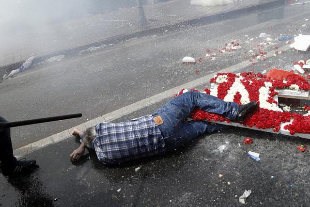 протест первомай радикалы