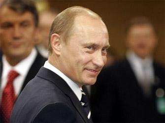 Владимир Путин и Виктор Ющенко