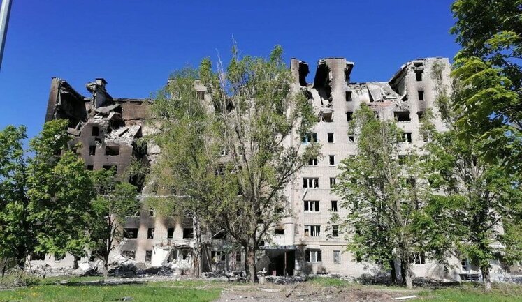 In occupied Severodonetsk of Luhansk region, almost third of buildings cannot be restored