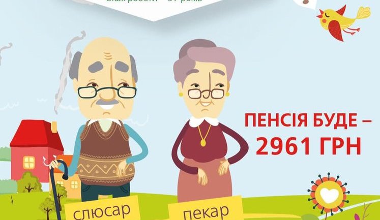 "Человек рабочей профессии со стажем работы 37 лет, который сейчас получает 1463 грн, после осовременивания будет ежемесячно иметь пенсию 2961 грн", - Гройсман. ИНФОГРАФИКА