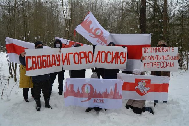 У різних містах Білорусі відбулися акції протесту 11