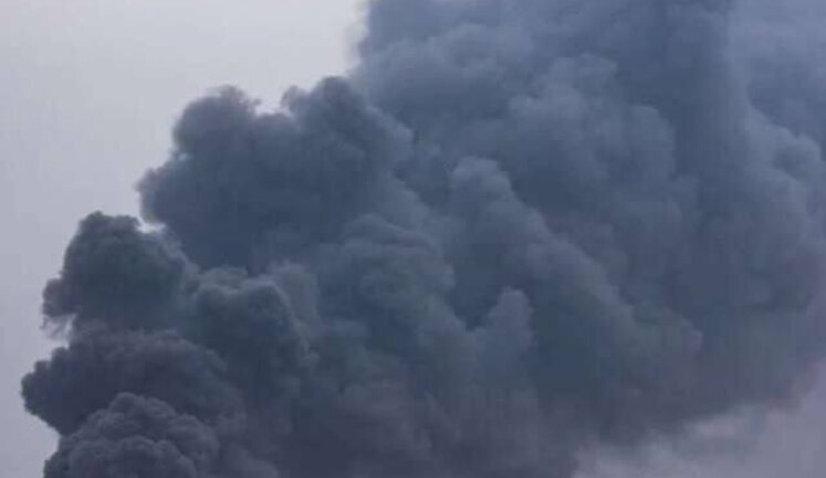 Під час розбирання завалів на Кременчуцькій ТЕЦ виникла пожежа, горять залишки мастила