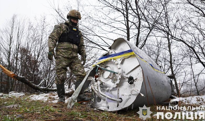 Збита російська ракета Х-101 на Львівщині