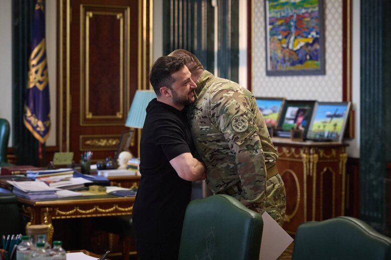 Президент Владимир Зеленский и глава СБУ Василий Малюк