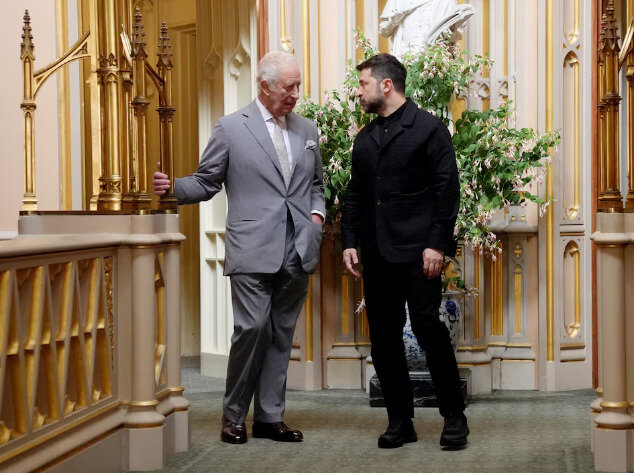 Zelenskyy's meeting with King Charles