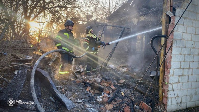 Over the past 24 hours, four explosions were recorded near a checkpoint in the Chernihiv region
