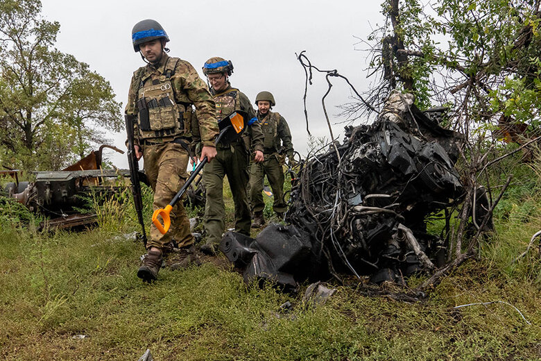 School was completely mined: more than thousand units of explosive objects have already been defused in deoccupied territories of Kharkiv region, - National Guard 07