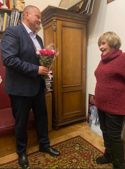 Роговцева і Залужний