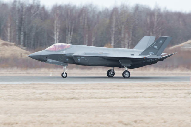 Americas newest F-35 stealth fighters arrive in Estonia 07 Americas newest F-35 stealth fighters arrive in Estonia 07