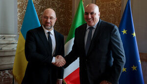 Shmyhal discussed strengthening Ukraine’s defense capabilities with Italian Defense Minister. PHOTOS