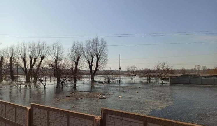 Временно оккупированное село Демидов в Киевской области оказалось под угрозой затопления. ФОТО