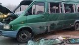 ДТП под оккупированным Донецком: возле блокпоста боевиков перевернулся автобус, двое погибших, 11 травмированы. ФОТО