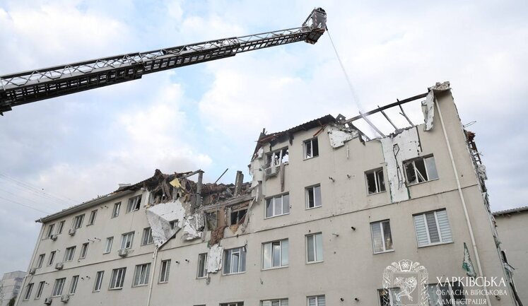"Shahed" attack on Kharkiv: 7 dead, including two children. Another 20 injured, including 6 children (updated)