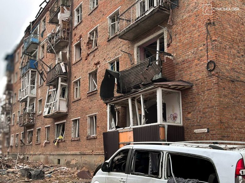 Удар РФ по Глухівській громаді