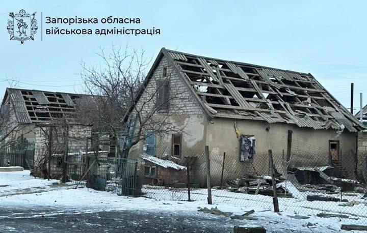 обстріл запорізької області