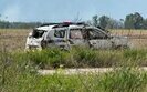 російський дрон атакував автомобіль поліції біля Вовчанська