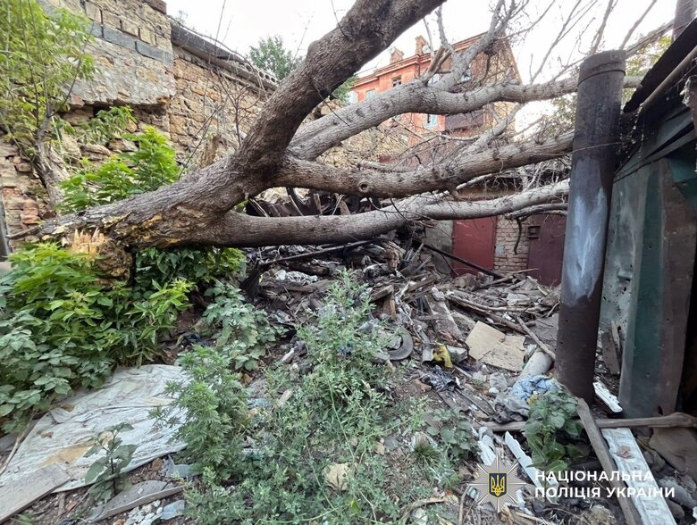 Consequences of enemy attacks on the Kherson region