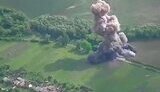 Drone hits Russian MLRS