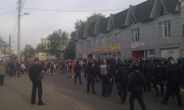 харьков драка болельщики