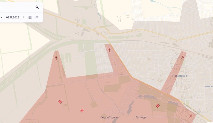 Enemy has advanced in Pokrovsk, near Karpivka and Kozatske in Donetsk and Kharkiv regions, - DeepState. MAP